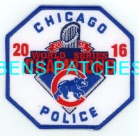 ILLINOIS,CHICAGO POLICE FANTASY PATCH CUBS 1